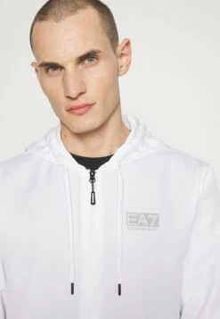 EA7 Emporio Armani Tracksuit - Chándal - White/Black -Solid Ventas 0660461031c84e56a6886463d3d96ffd