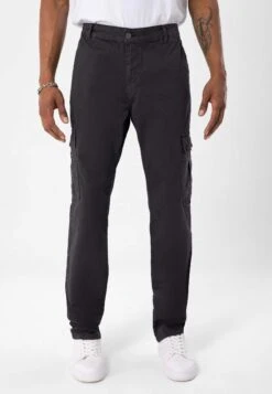 Pantalones Cargo - Antracite