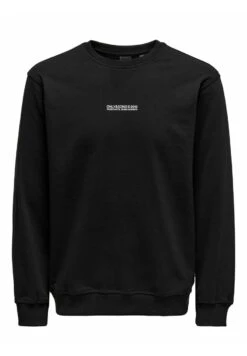 Only & Sons Onselon Life Reg Logo - Sudadera - Black -Solid Ventas 0743d74c0317431c91b76fd1f1740b41