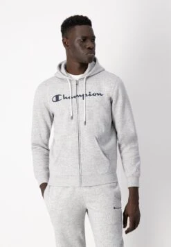 Champion American Classics - Sudadera Con Cremallera - Light Grey