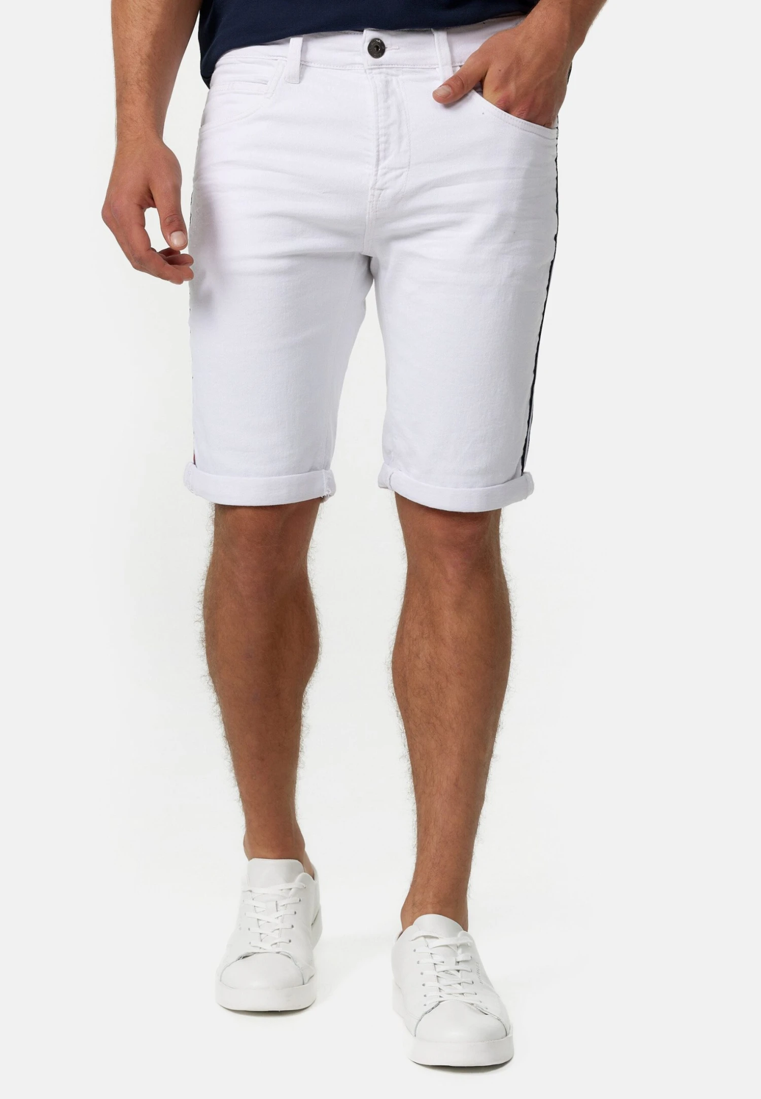 Indicode Jeans Shorts Vaqueros - Off-White 3 Indicode Jeans Shorts Vaqueros - Off-White