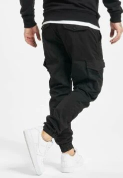 DEF Pete - Pantalones Cargo - Black 7 DEF Pete - Pantalones Cargo - Black -Solid Ventas 1158f5240672499f9537586a074b513d
