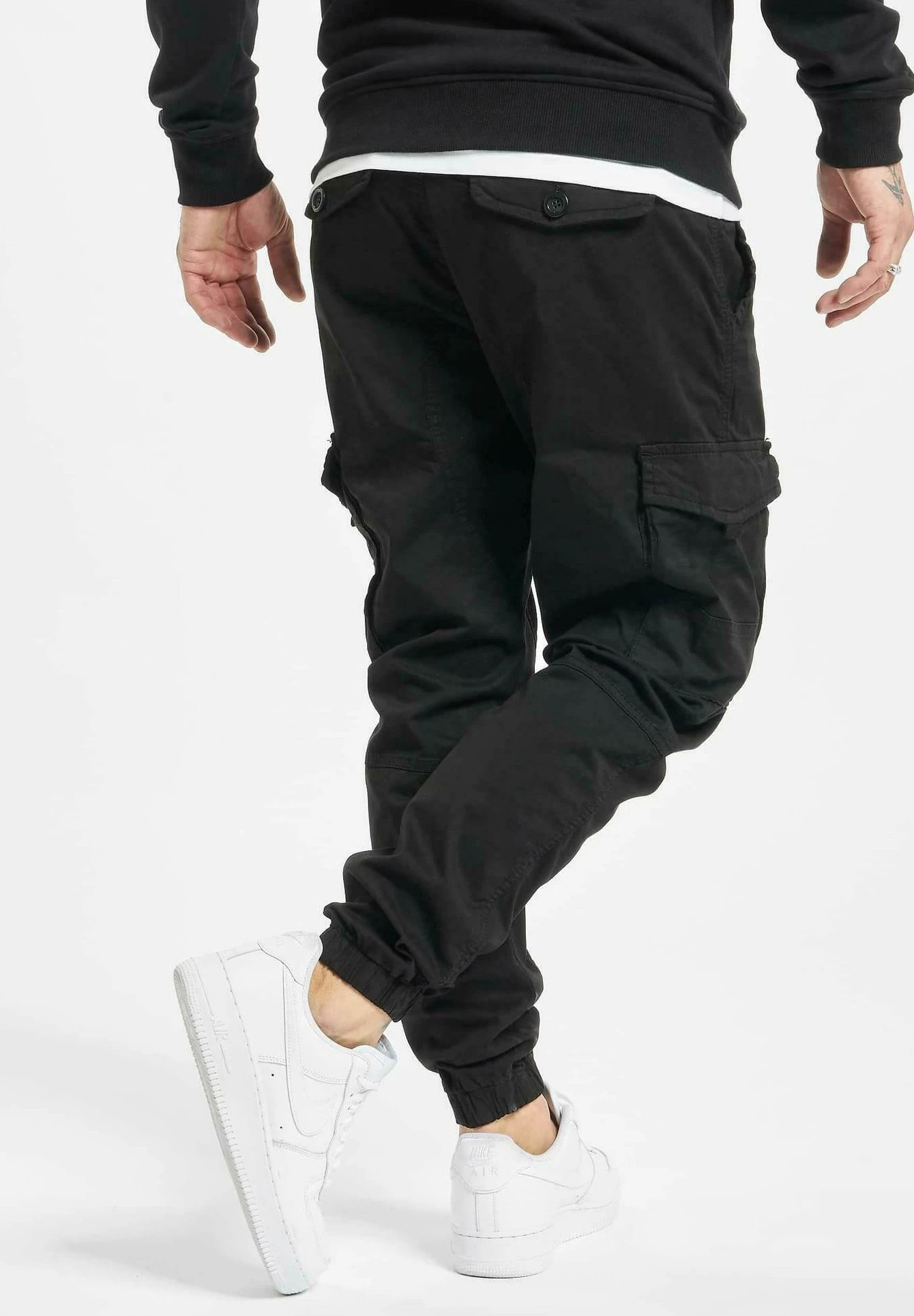 DEF Pete - Pantalones Cargo - Black 5 DEF Pete - Pantalones Cargo - Black - Imagen 3