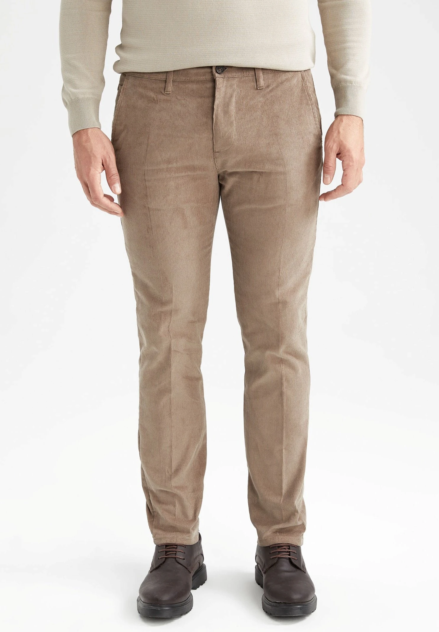 DeFacto Pantalones - Khaki 3 DeFacto Pantalones - Khaki