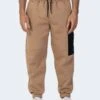 Con Patch Key - Pantalones Cargo - Dark Beige