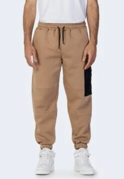 Con Patch Key - Pantalones Cargo - Dark Beige