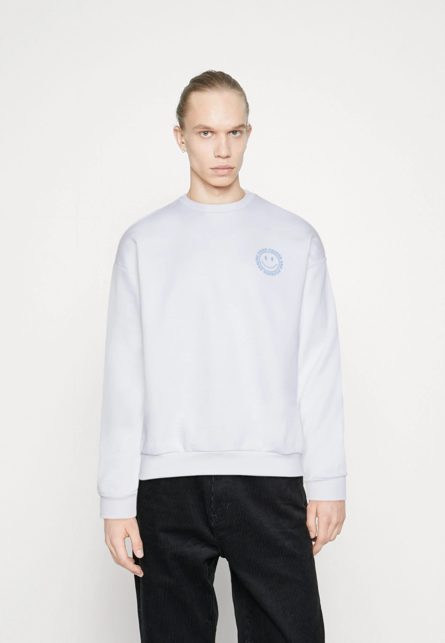 Kaotiko Crew Smile - Sudadera - White 3 Kaotiko Crew Smile - Sudadera - White