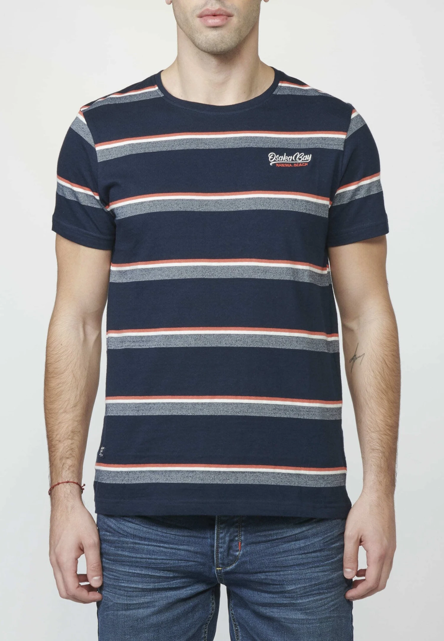 Koroshi Manga Corta - Camiseta Estampada - Navy 4 Koroshi Manga Corta - Camiseta Estampada - Navy - Imagen 2