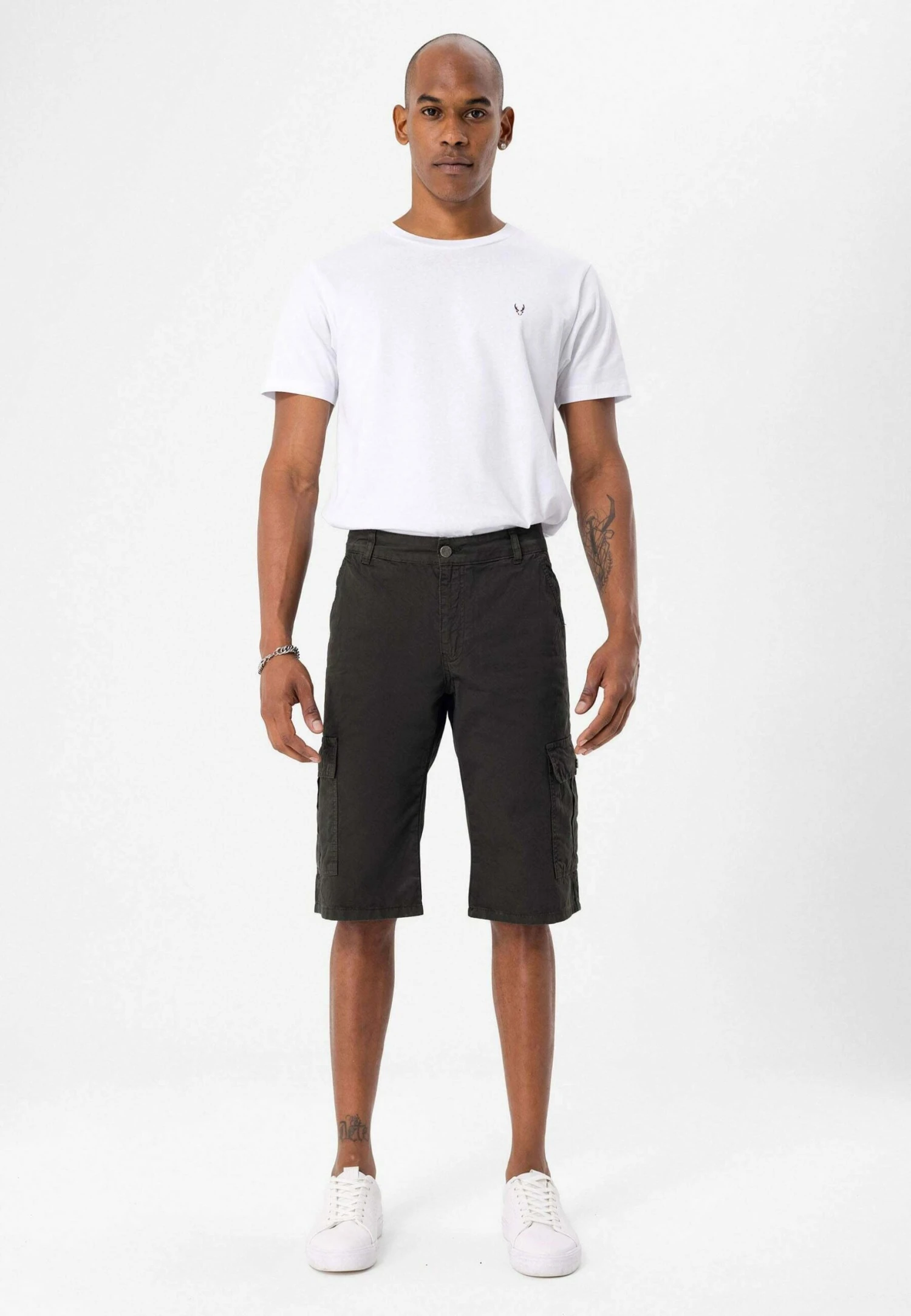 Shorts Vaqueros - Khaki 8 Shorts Vaqueros - Khaki - Imagen 6