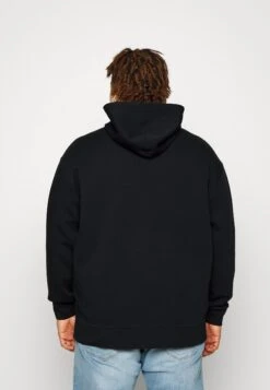 Double-Knit Full-Zip Hoodie - Sudadera Con Cremallera -Black -Solid Ventas 17a885d6d28843babc0f837ad6f08633