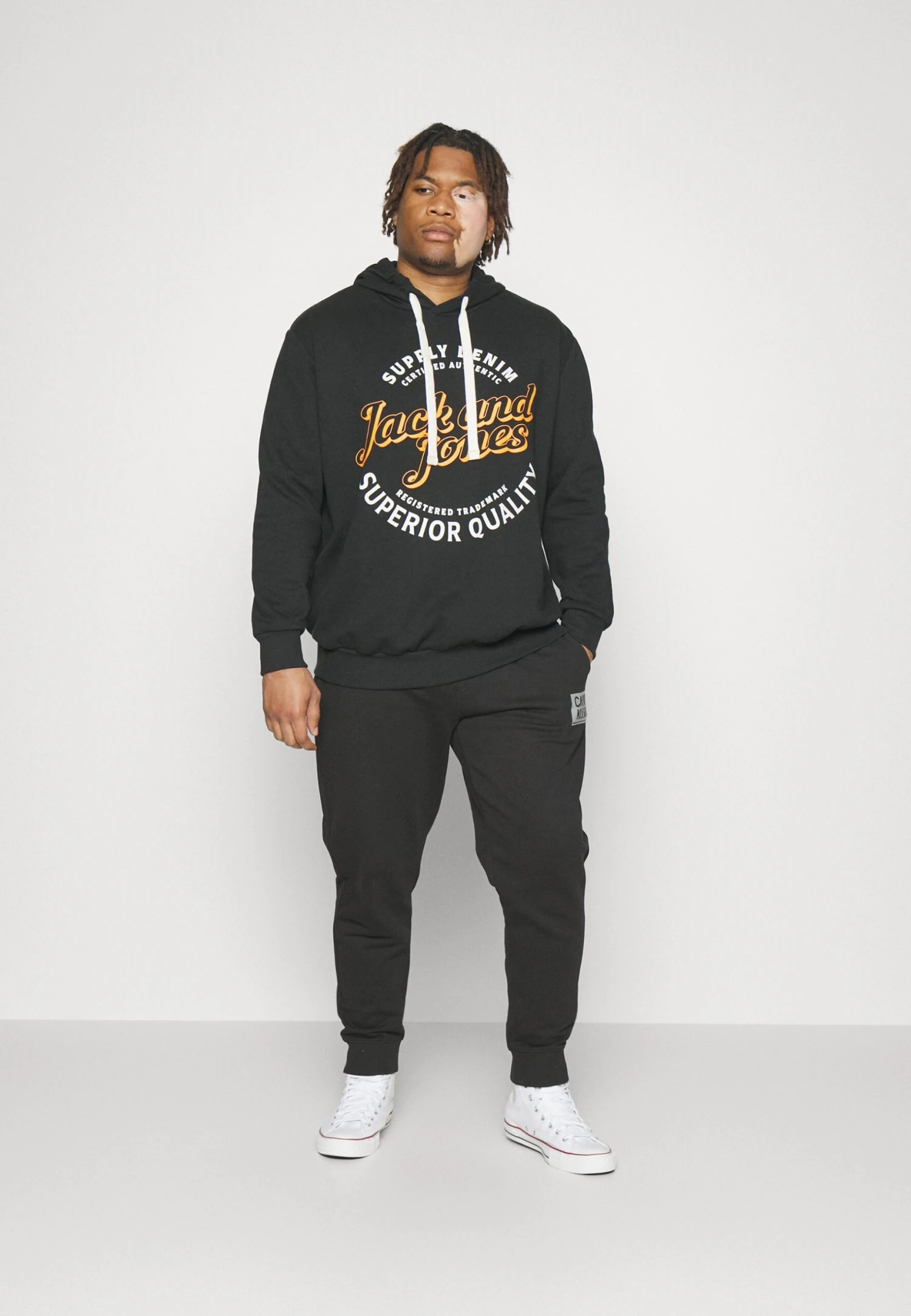 Jack & Jones Jjmikk Hood - Sudadera - Black 4 Jack & Jones Jjmikk Hood - Sudadera - Black - Imagen 2