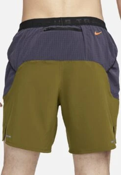 Nike Performance Secondsunrise 7In Lined Running - Pantalón Corto De Deporte - Olive Flak Gridiron Bright Mandarin -Solid Ventas 1a28070347a2467092aacbe8185eca08