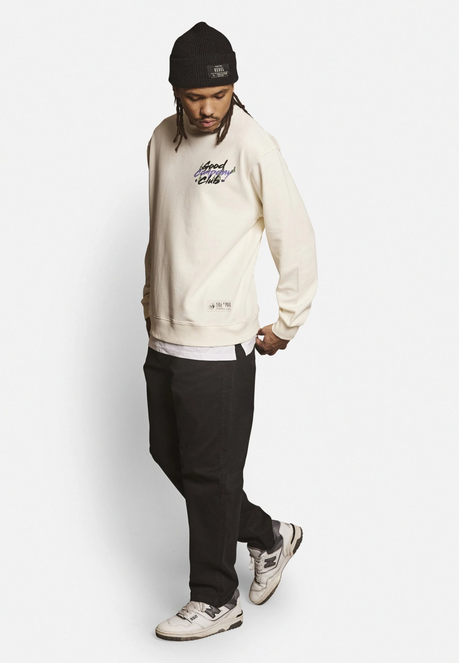 Redefined Rebel Rafael- Sudadera - Pristine 6 Redefined Rebel Rafael- Sudadera - Pristine - Imagen 4