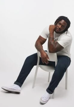 Mustang Style Oregon - Vaqueros Slim Fit - Blau -Solid Ventas 1d55545579664b31902cf284cc0ce9ac