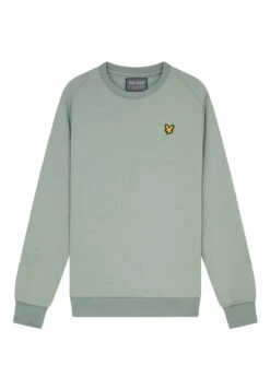 Lyle & Scott Midlayers Crew Neck Fly - Sudadera -Stonewall Green