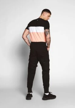 URBAN CLASSICS Tactical Trouser - Pantalones Cargo - Black -Solid Ventas 1f58162d48c841ea9d19b769953185d0