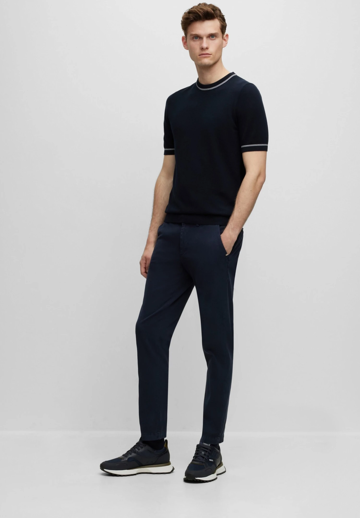 Boss Kaito - Pantalones Chinos - Dark Blue 4 Boss Kaito - Pantalones Chinos - Dark Blue - Imagen 2