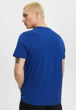 Edc By Esprit Camiseta Estampada - Ink -Solid Ventas 206102ebf4a547ffa3dc827f49b7c4cd