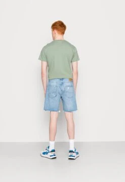 Jack & Jones Jjichris Jjoriginal - Shorts Vaqueros - Blue Denim -Solid Ventas 22b6ea70fe344512bbf202b8fdd92bca