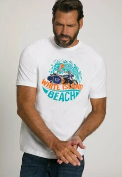 JP1880 Camiseta Estampada - WeißNavy