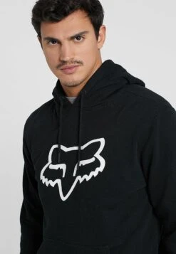 Fox Racing Legacy - Jersey Con Capucha - Black -Solid Ventas 275c1ec14d9e441a9cb9e74a015c35b6