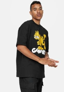 Garfield Walk On - Camiseta Estampada - Black -Solid Ventas 2917c6c6178d4e5b94b078bb52d77c50