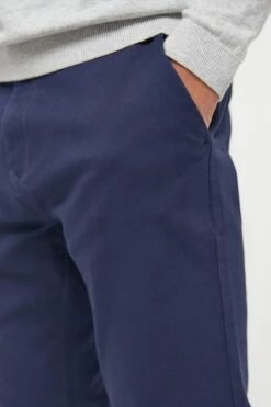 Next Slim Fit - Pantalones Chinos - Dark Blue -Solid Ventas 2a3cb87a0df242858b63a1497d0658c6