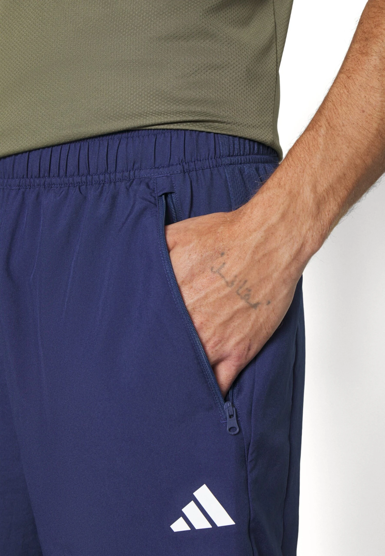 ADIDAS PERFORMANCE Pantalón Corto De Deporte - Dark Blue/White 7 ADIDAS PERFORMANCE Pantalón Corto De Deporte - Dark Blue/White - Imagen 5