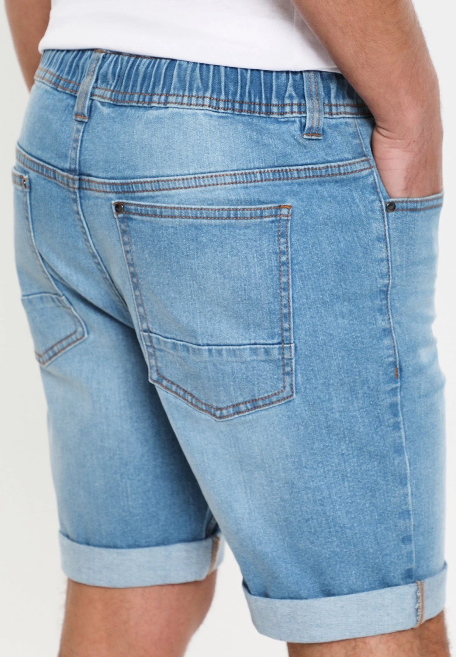 Threadbare Thb Burt - Shorts Vaqueros - Light Wash 6 Threadbare Thb Burt - Shorts Vaqueros - Light Wash - Imagen 4