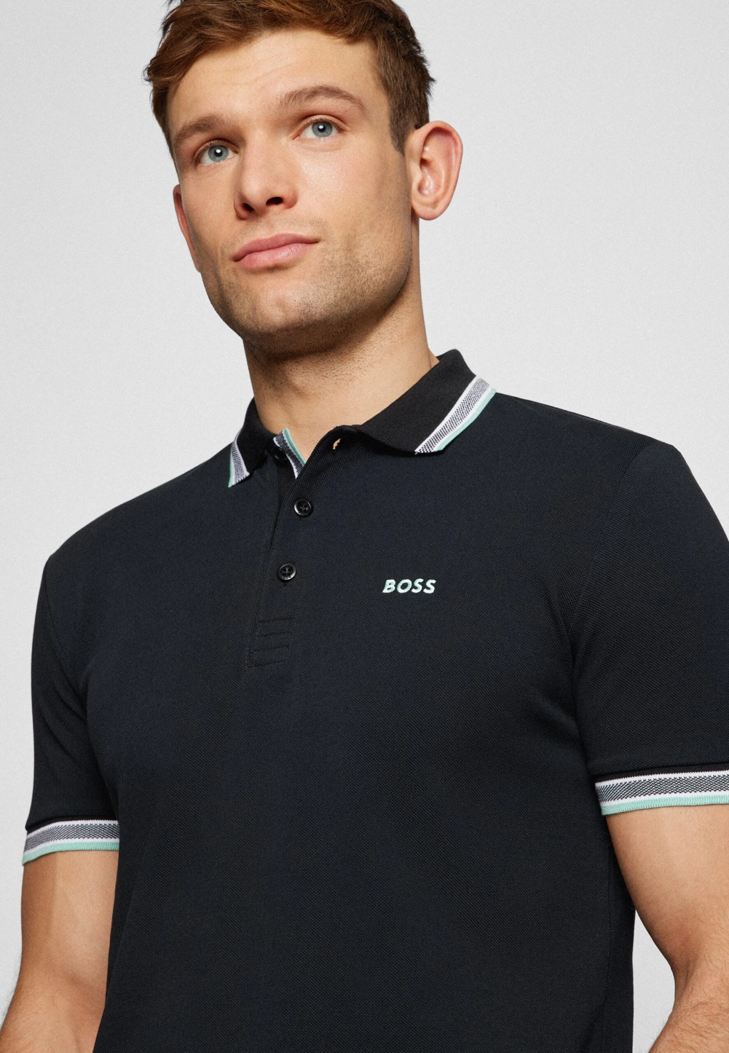 Boss Paddy - Polo - Black 6 Boss Paddy - Polo - Black - Imagen 4