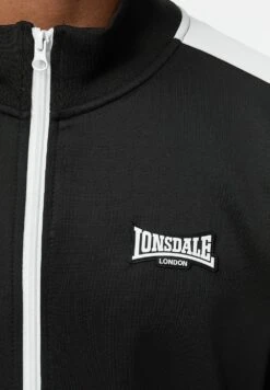 Lonsdale Normale Passform Manhay - Chándal - Black White -Solid Ventas 2ffe5b5b3c1c4540aed9c63eba180aac