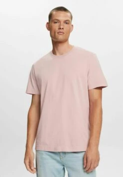 Edc By Esprit Rundhals Aus - Camiseta Básica - Old Pink
