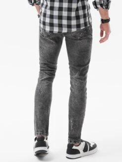 Vaqueros Slim Fit - Grey -Solid Ventas 3361d90f43304a288886429c11a12906