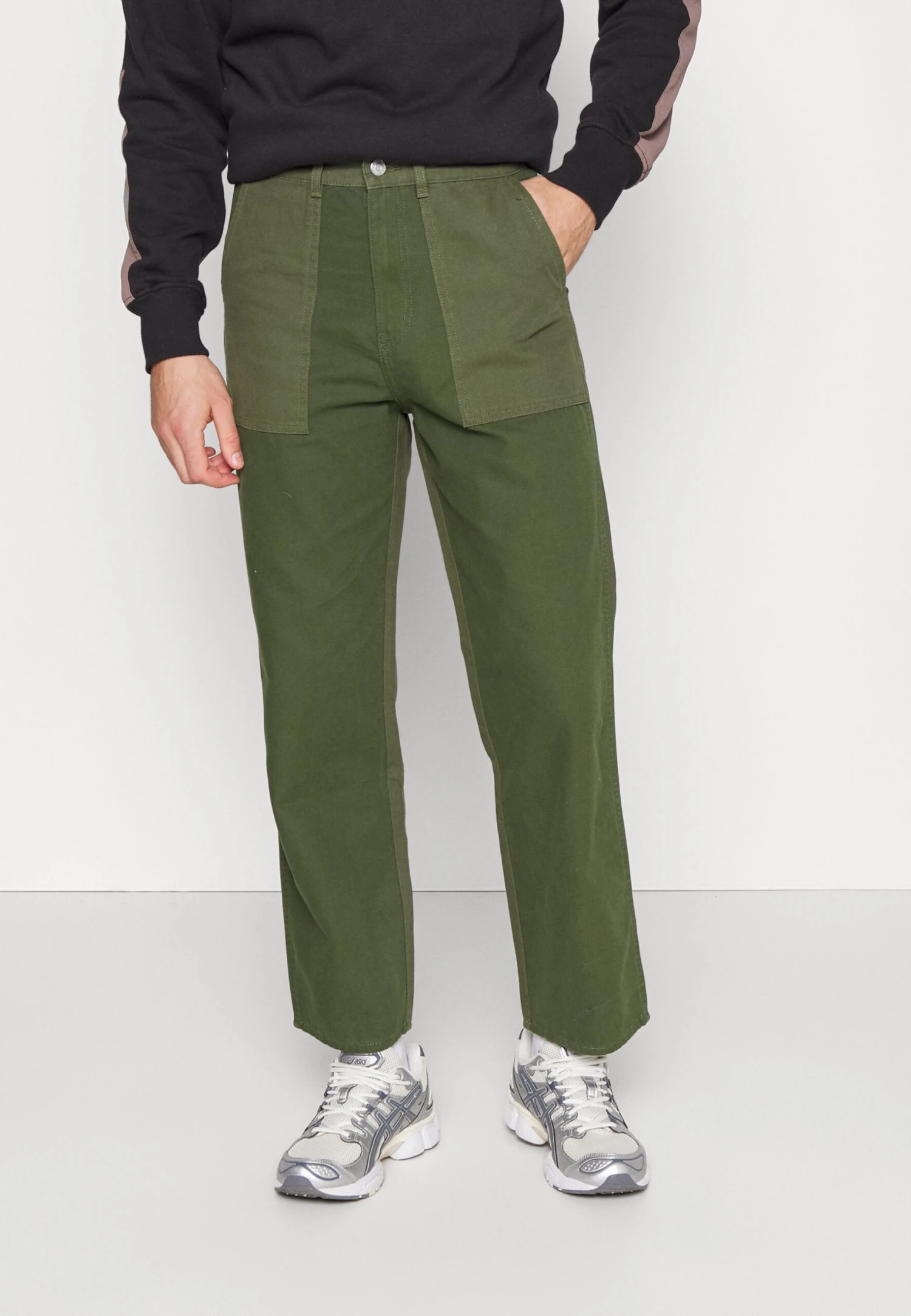 WEEKDAY Joel Workwear Trouser - Pantalones - Khaki 3 WEEKDAY Joel Workwear Trouser - Pantalones - Khaki