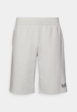 EA7 Emporio Armani Bermuda - Pantalones Deportivos - Light Grey -Solid Ventas 33e3c56ecb274d35bd12c7d5f9e22a2e