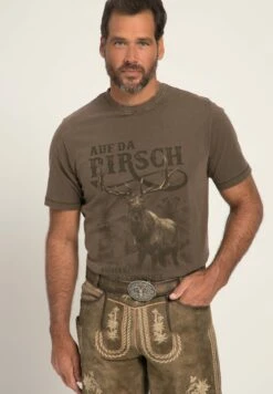 JP1880 Camiseta Estampada - Brunâtre