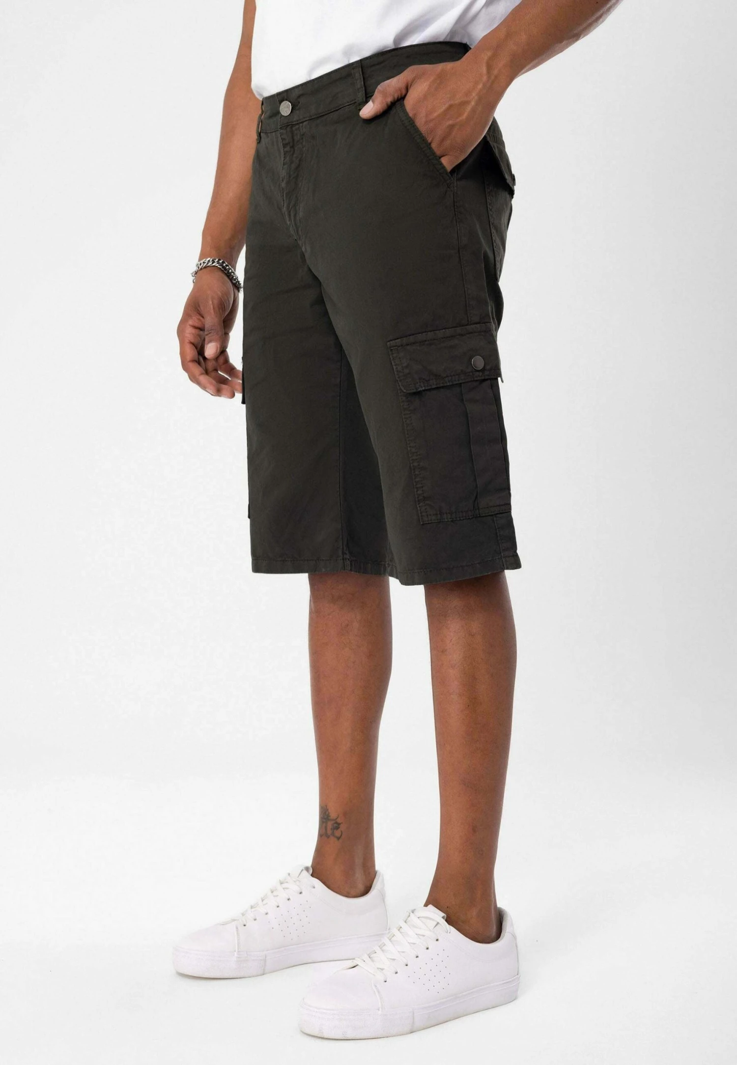 Shorts Vaqueros - Khaki 3 Shorts Vaqueros - Khaki