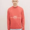 TOM TAILOR Denim Mit Frontprint - Sudadera - Smoky Red -Solid Ventas 37a189ad4373400f8684a8cf7c3057ef