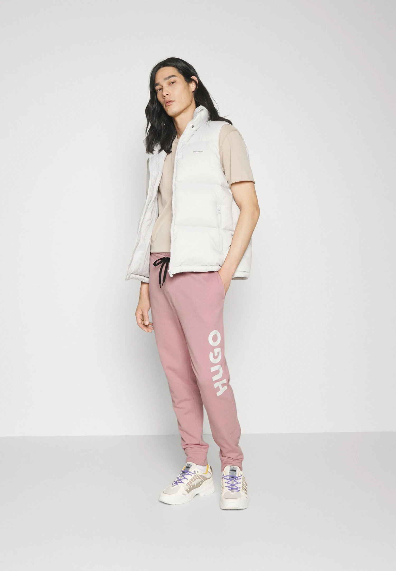 Hugo Dutschi - Pantalones Deportivos - Light Pastel Pink 4 Hugo Dutschi - Pantalones Deportivos - Light Pastel Pink - Imagen 2