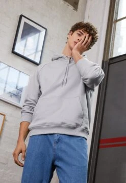 URBAN CLASSICS Blank- Jersey Con Capucha - Lightasphalt