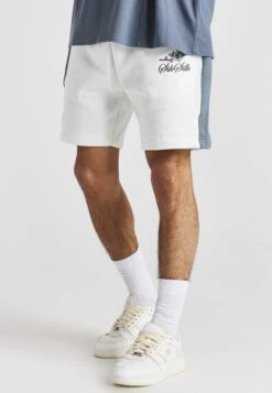 SikSilk Rose- Shorts - White