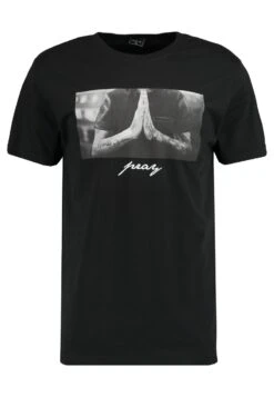 Mister Tee Pray - Camiseta Estampada - Black -Solid Ventas 3d3510c2cb63444aa904492ad3d9d30e