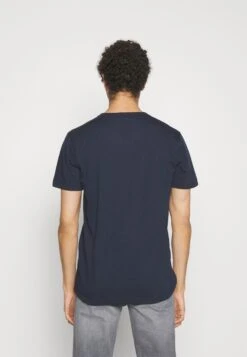 Abercrombie & Fitch Elevated Icon Crew - Camiseta Básica - Dark Blue -Solid Ventas 3e3d2fef62dc4d338924b7102bf8163d