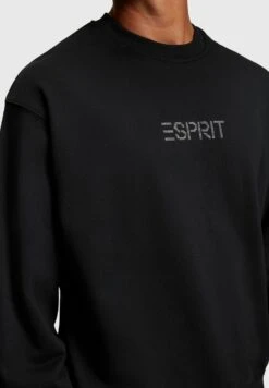 ESPRIT Mit Logo-Aufnäher Mit Nieten - Sudadera - Black -Solid Ventas 3e7c47cedc5b409e8ef1dd233b62c318