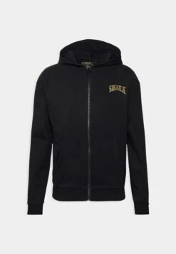 SikSilk Crest Logo Zip Through Hoodie - Sudadera Con Cremallera - Black 10 SikSilk Crest Logo Zip Through Hoodie - Sudadera Con Cremallera - Black -Solid Ventas 3e8f0bd45e7a43b28ae8925b344661d4