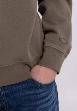 Replay Sudadera - Verde Piedra -Solid Ventas 3f0ce3da91a94bbc959e2d5bfada084a