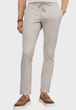 Side Pockets - Pantalones - Beige