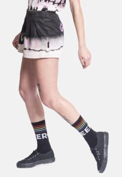 Unisex Tie Dye - Shorts - Black/Pink -Solid Ventas 40168d899e1a4f2791668c5a776899f7