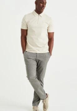 WE FASHION Met Structuur - Polo - White 8 WE FASHION Met Structuur - Polo - White -Solid Ventas 4090a5efacbd42f1a4d95d75b7a7e6a9