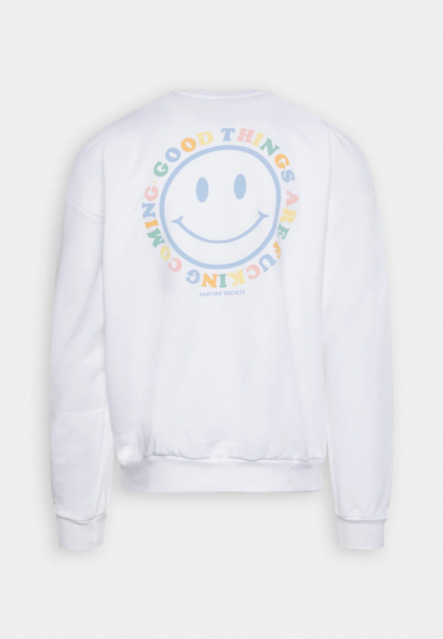 Kaotiko Crew Smile - Sudadera - White 8 Kaotiko Crew Smile - Sudadera - White - Imagen 6